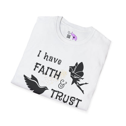 Faith Trust No PIxie Dust Adult T-shirt