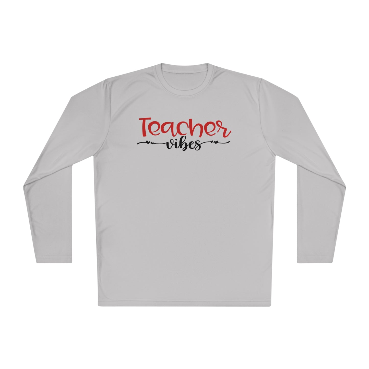 Teacher Vibes Adult Long Sleeve Tee