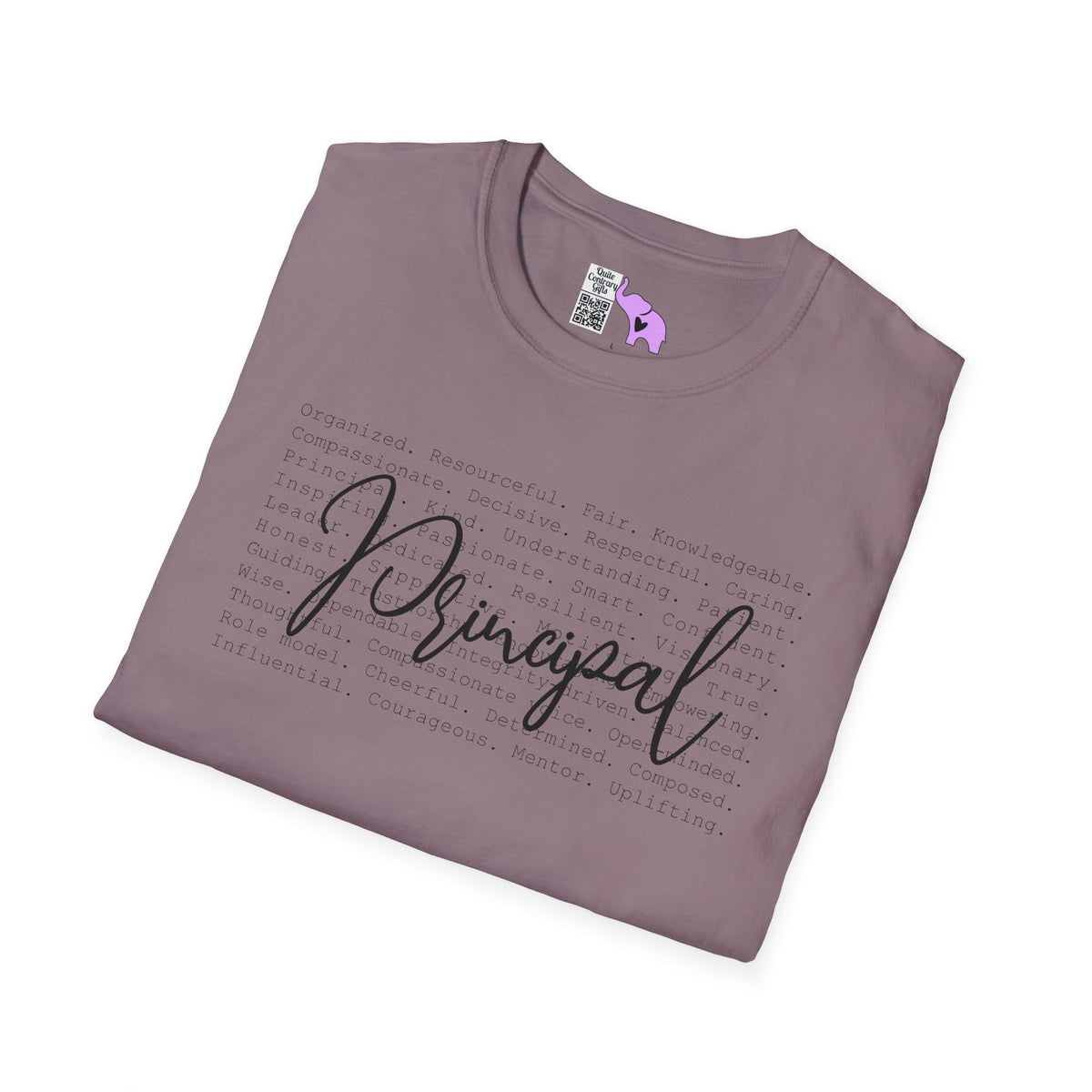 Principal (Descriptive Words) Adult T-shirt