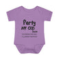 Party My Crib 2AM Infant Baby Rib Bodysuit