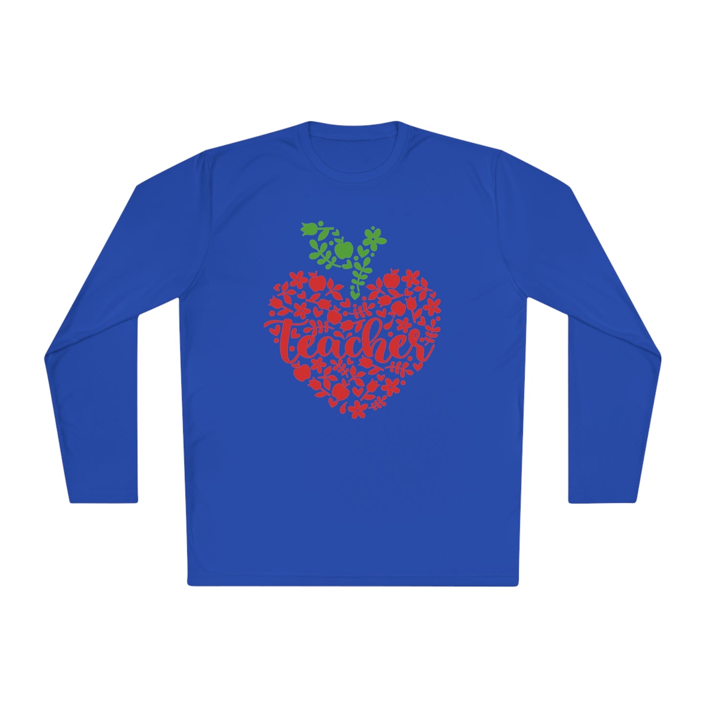 Teacher Heart 1 Adult Long Sleeve Tee