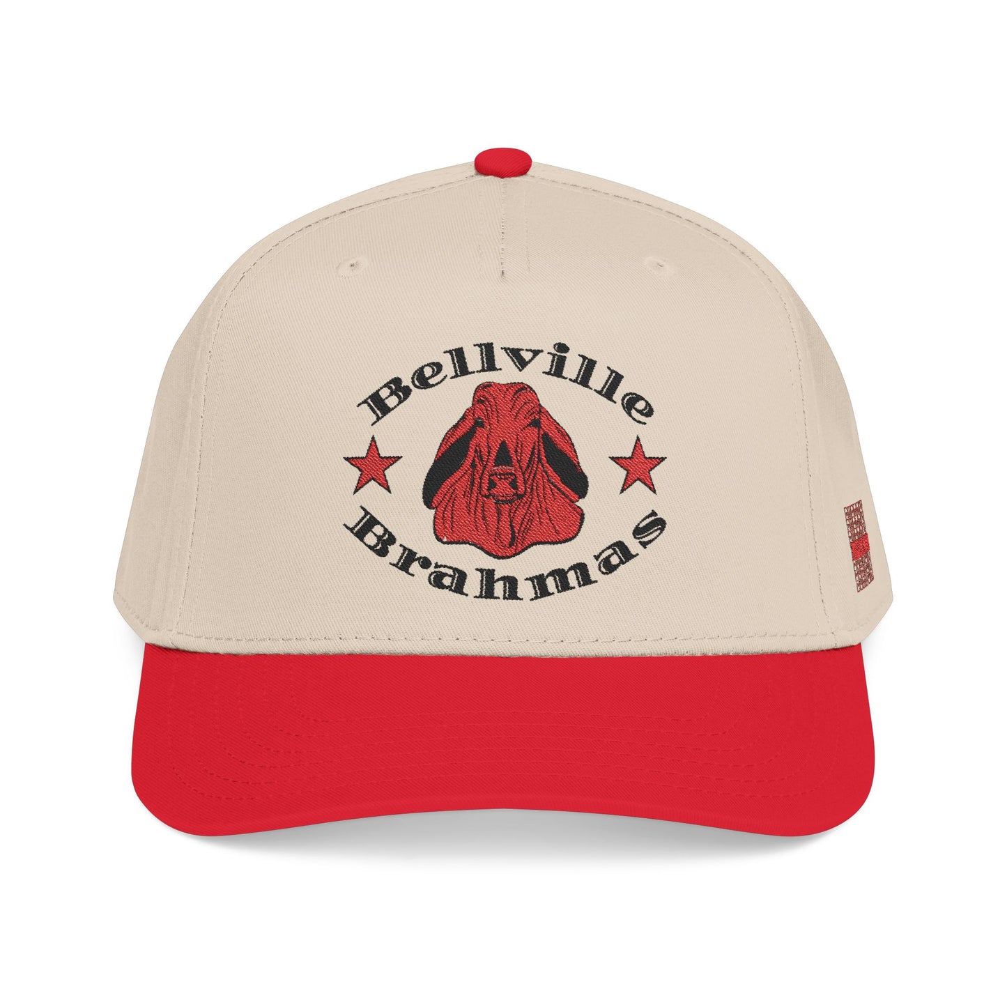 Copy of Bellville Brahmas (Logo) Mid Profile Baseball Cap
