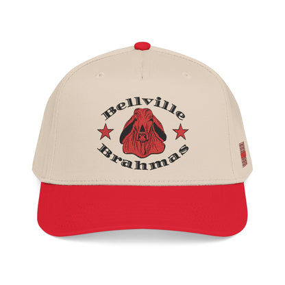 Copy of Bellville Brahmas (Logo) Mid Profile Baseball Cap