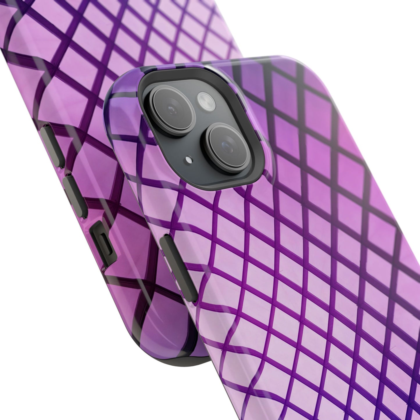 Midnight Mist Mosaic MagSafe® Compatible Tough Case for iPhone
