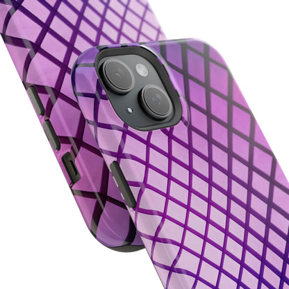 Midnight Mist Mosaic MagSafe® Compatible Tough Case for iPhone