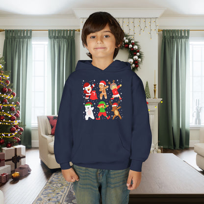 Dabbing Santa Crew Youth Hoodie