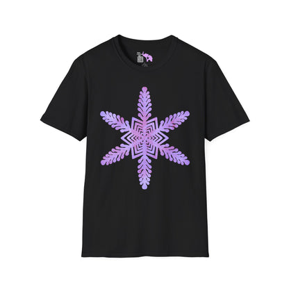 Large Snowflake 2 Adult T-shirt