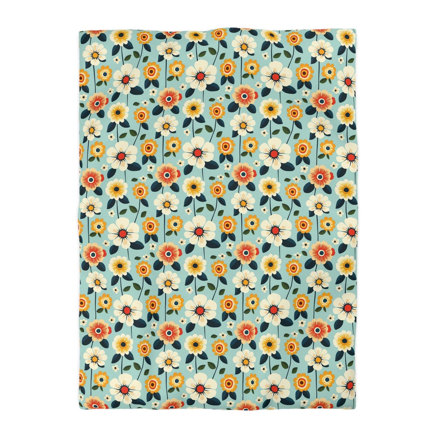 Joy Petals Microfiber Duvet Cover