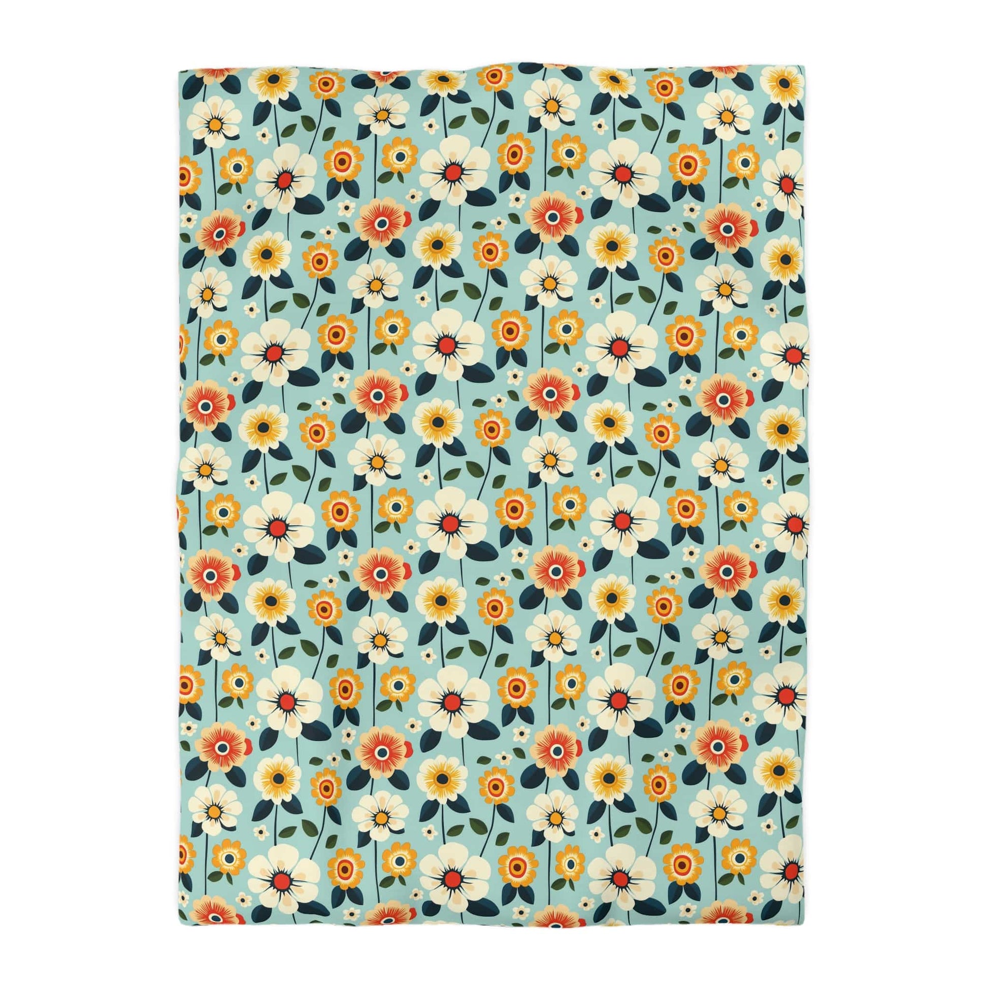 Joy Petals Microfiber Duvet Cover