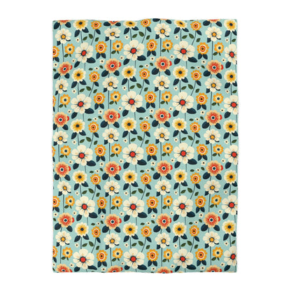 Joy Petals Microfiber Duvet Cover
