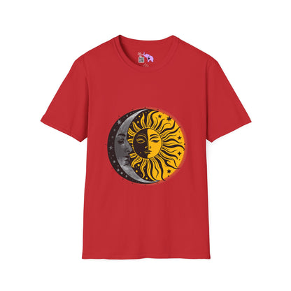 Sun Moon Stars Adult T-shirt