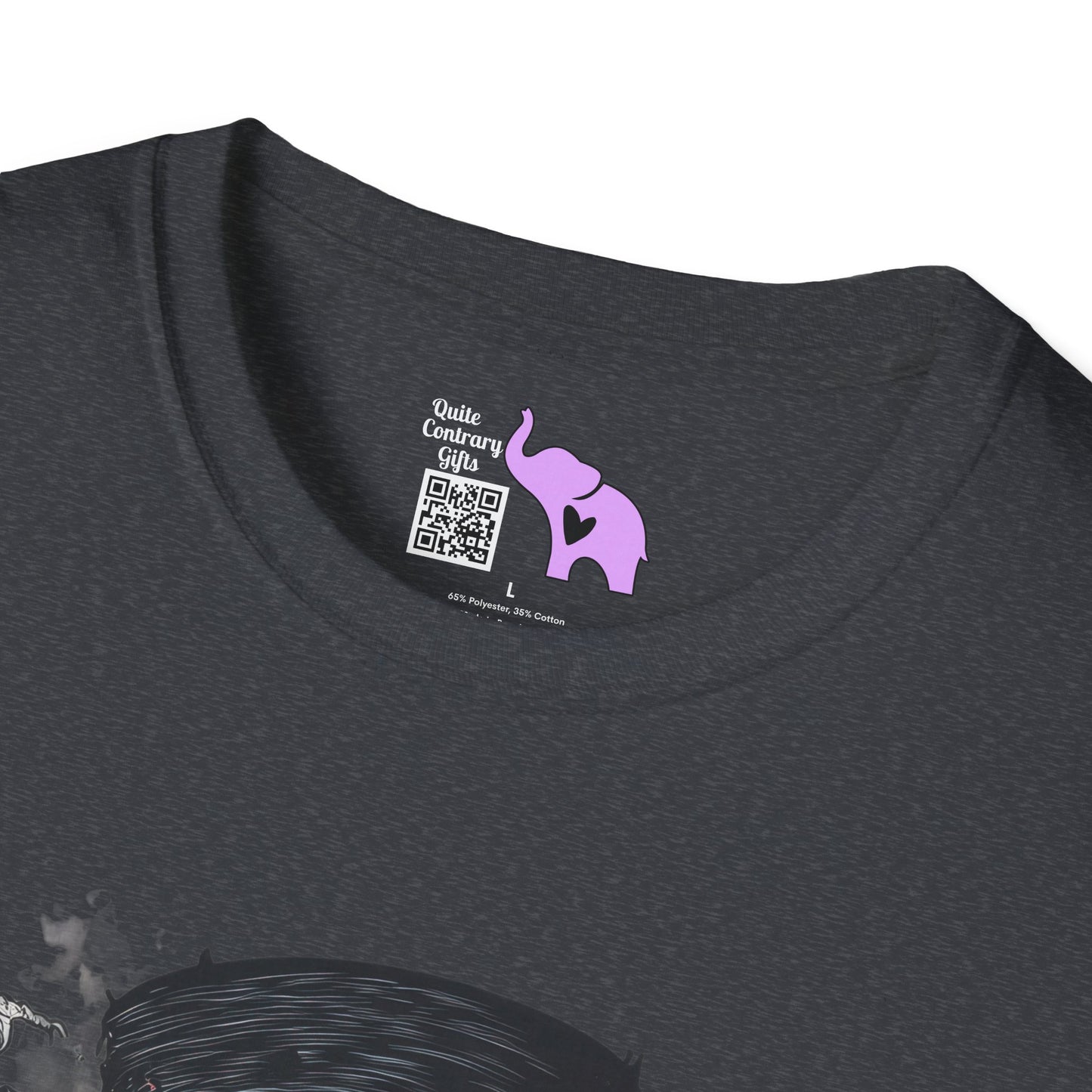 Creepy Skulls w/Top Hat Adult T-shirt