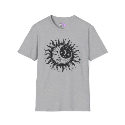 Celestial Sun/Moon Adult T-shirt