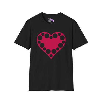Heart 9 Adult T-shirt