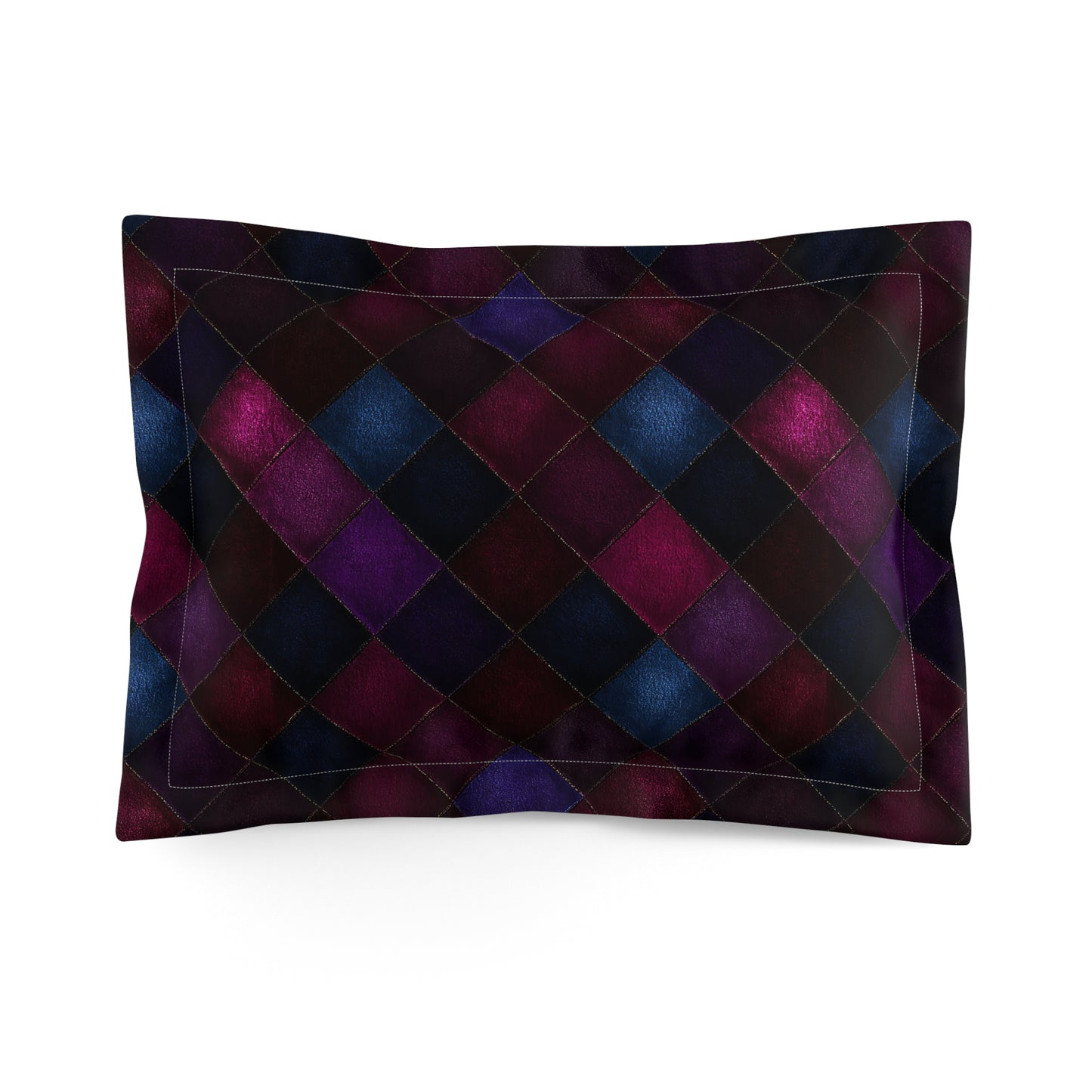Velvet Patchwork Print Basic Bedding Set