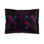 Velvet Patchwork Print Microfiber Pillow Sham