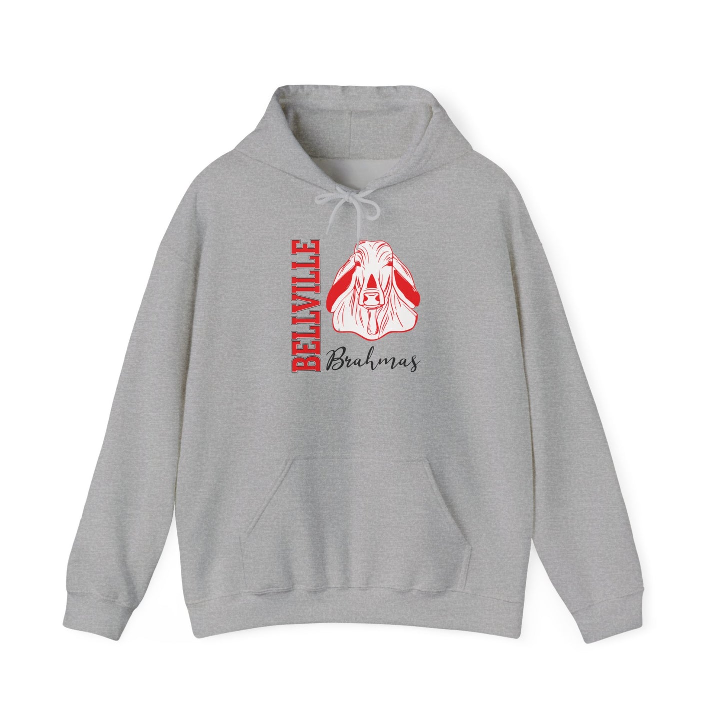 Bellville Vertical Fury Adult Heavy Blend™ Hooded Sweatshirt