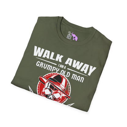Walk Away I Am A Grumpy Old Man... Adult T-shirt