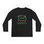 Nice Until Proven Naughty Youth Long Sleeve Tee