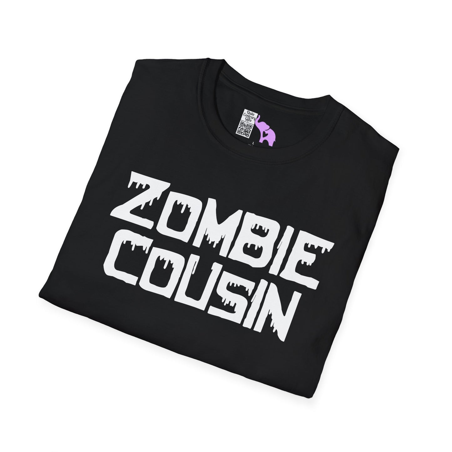 ""Zombie Cousin Adult T-shirt