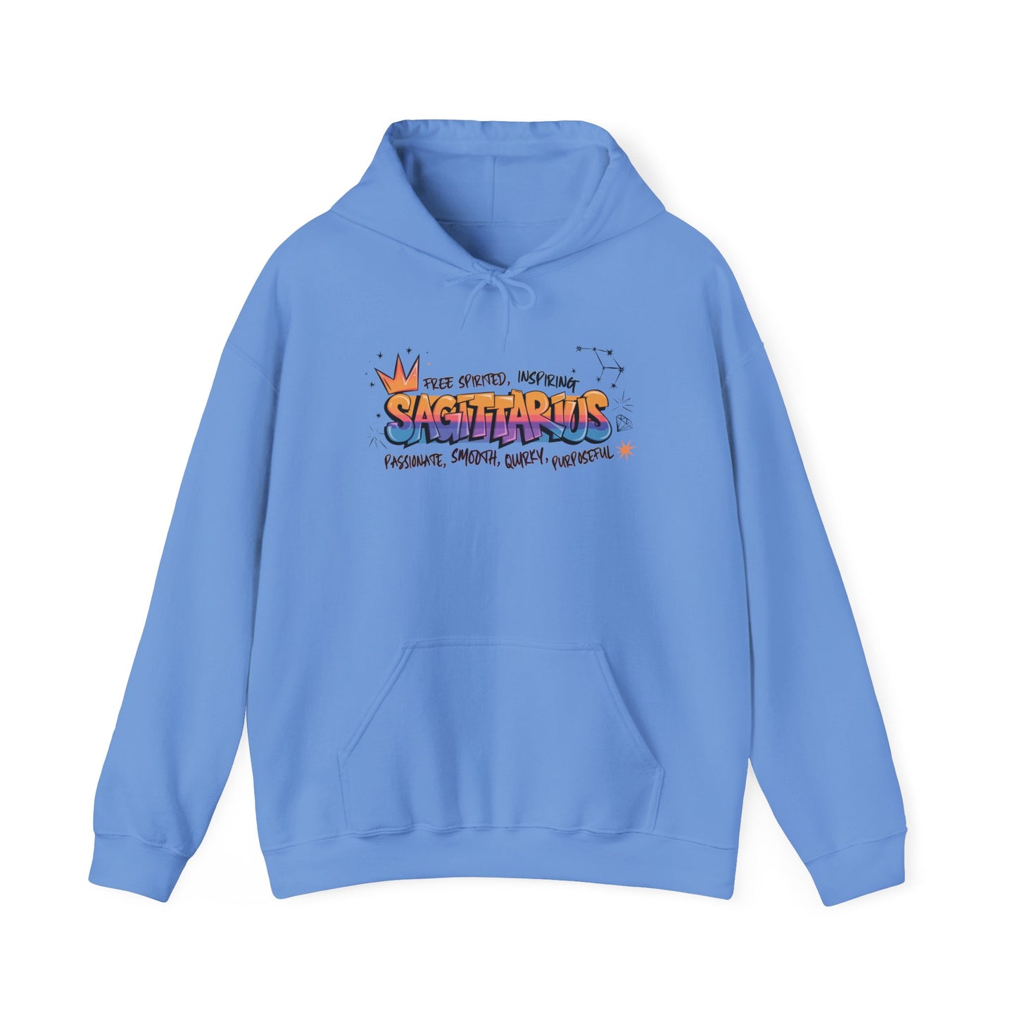 Sagittarius Street Art Heavy Blend™ Hooded Sweatshirt