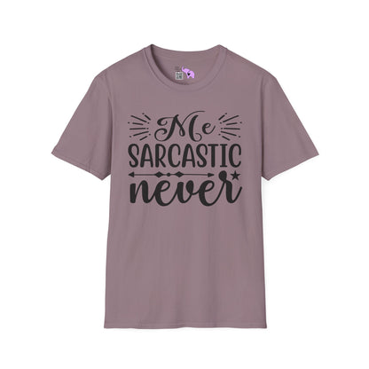 Me Sarcastic Never Adult T-shirt