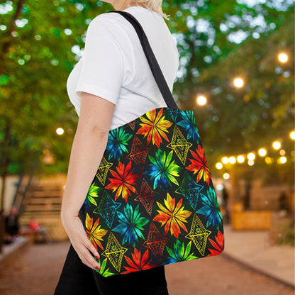 Celebration Mosaic Canvas Tote Bag
