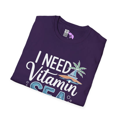 I Need Vitamin Sea (2) Adult T-shirt
