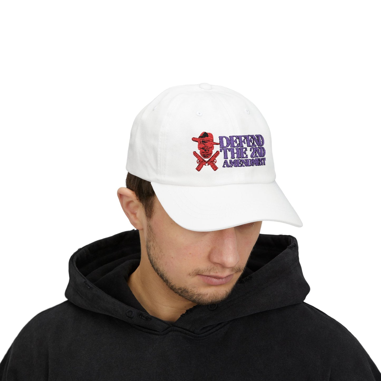 Defend The 2nd Amendment Embroidered Classic Dad Cap