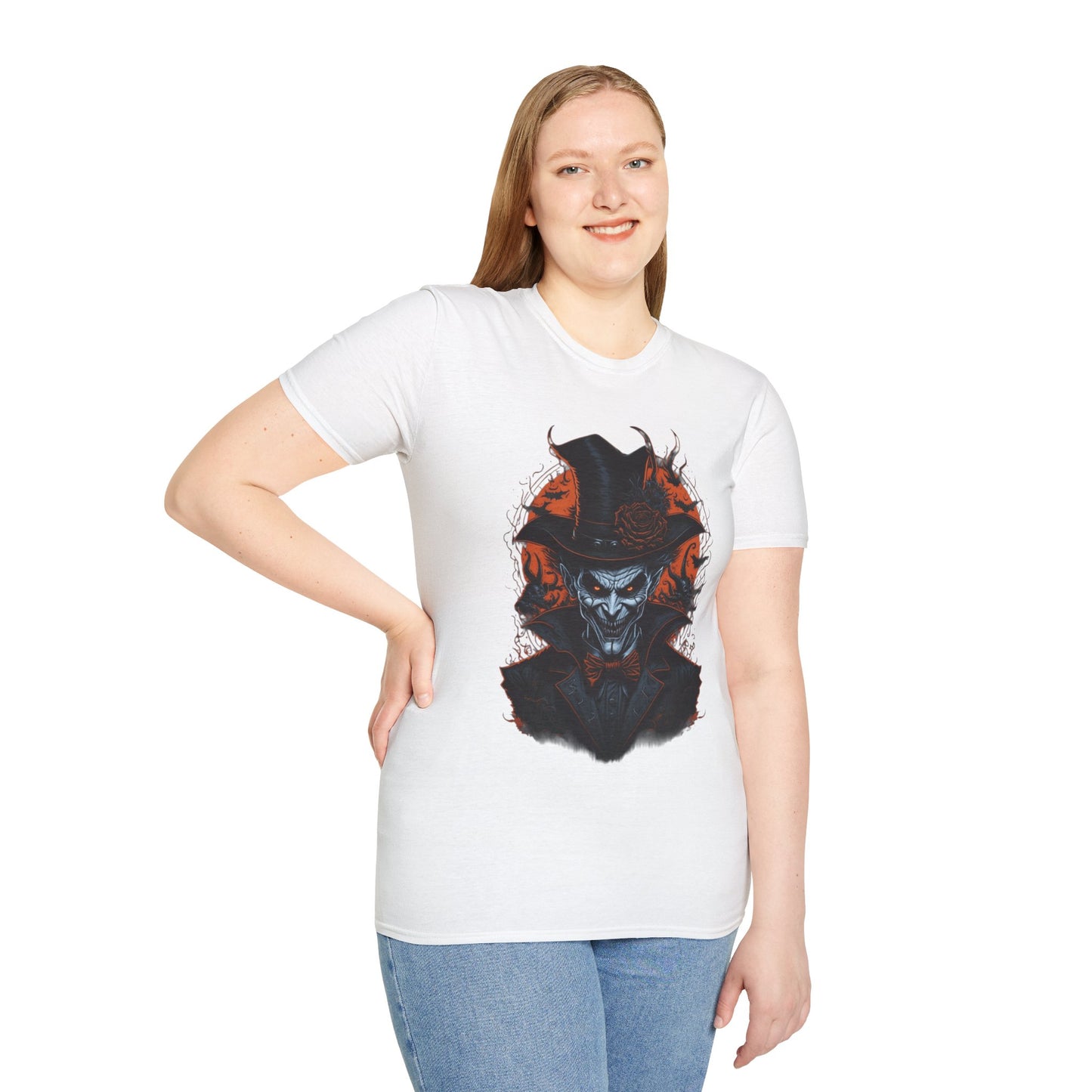 Creepy Demon in Top Hat T-shirt