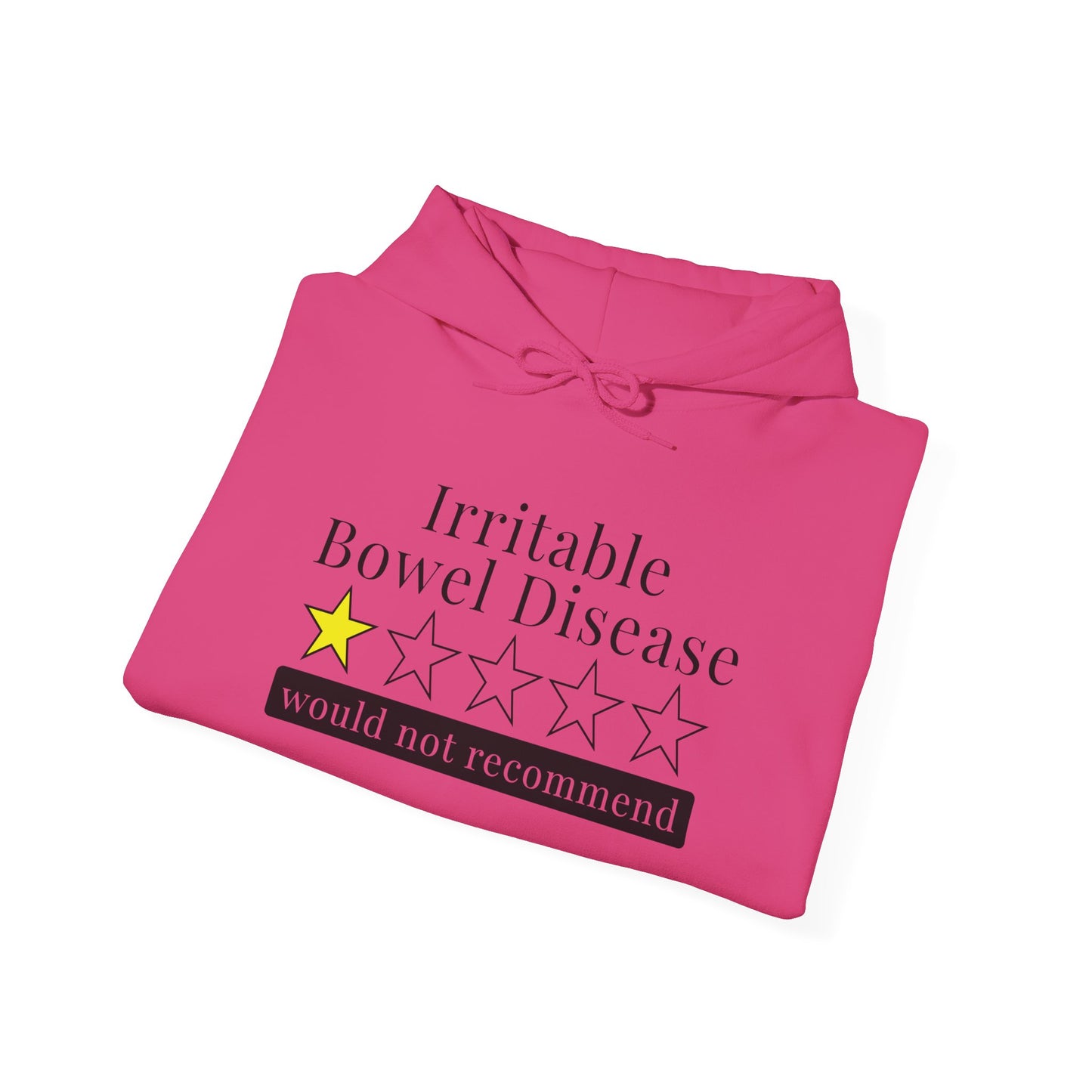 Irritable Bowel Syndrome 1 Star Would Not Recommend Heavy Blend™ Hooded Sweatshirt