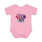 Stardust Baby Milestone Bodysuit-Six Months