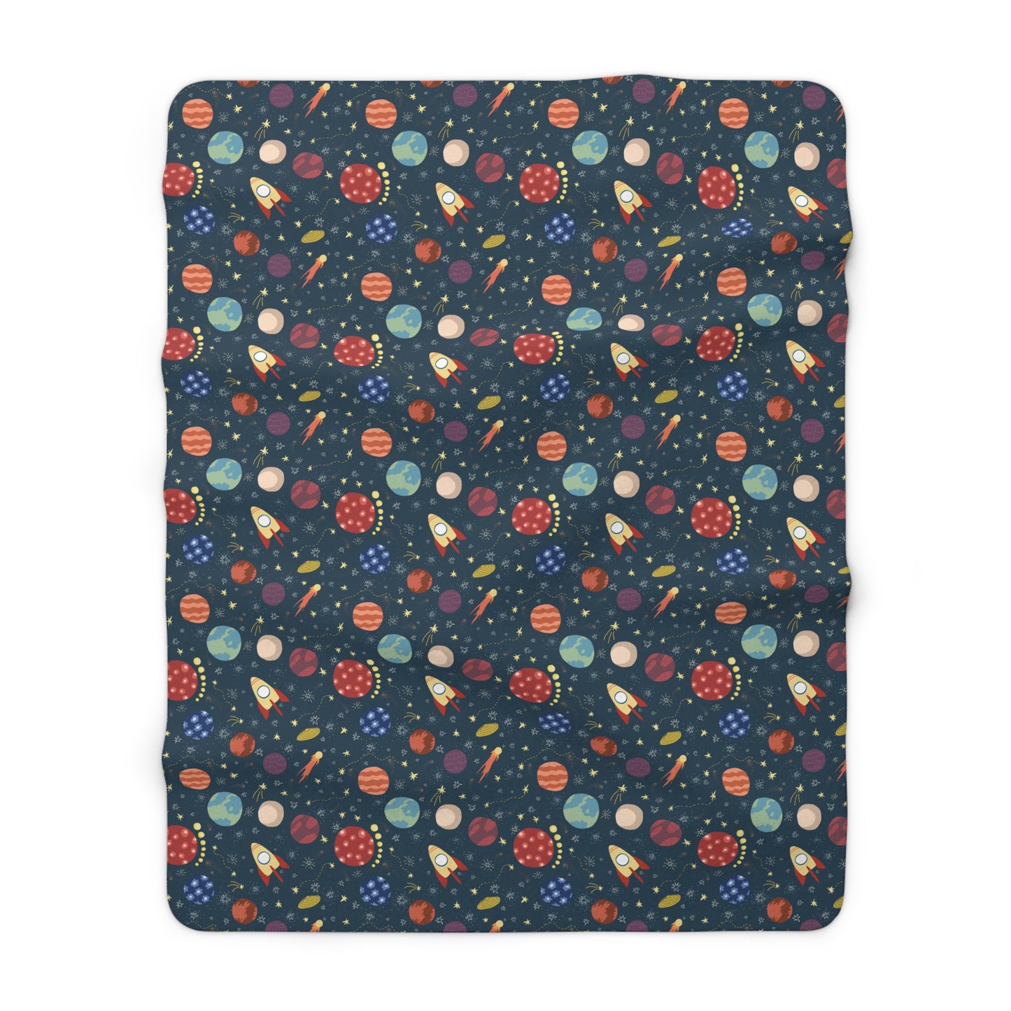 Space Buddies Sherpa Fleece Blanket