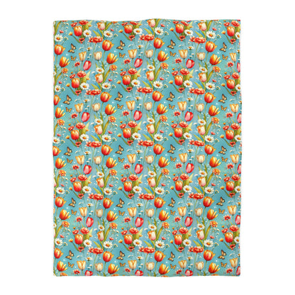 Butterfly Bloom Duvet Bedding Set