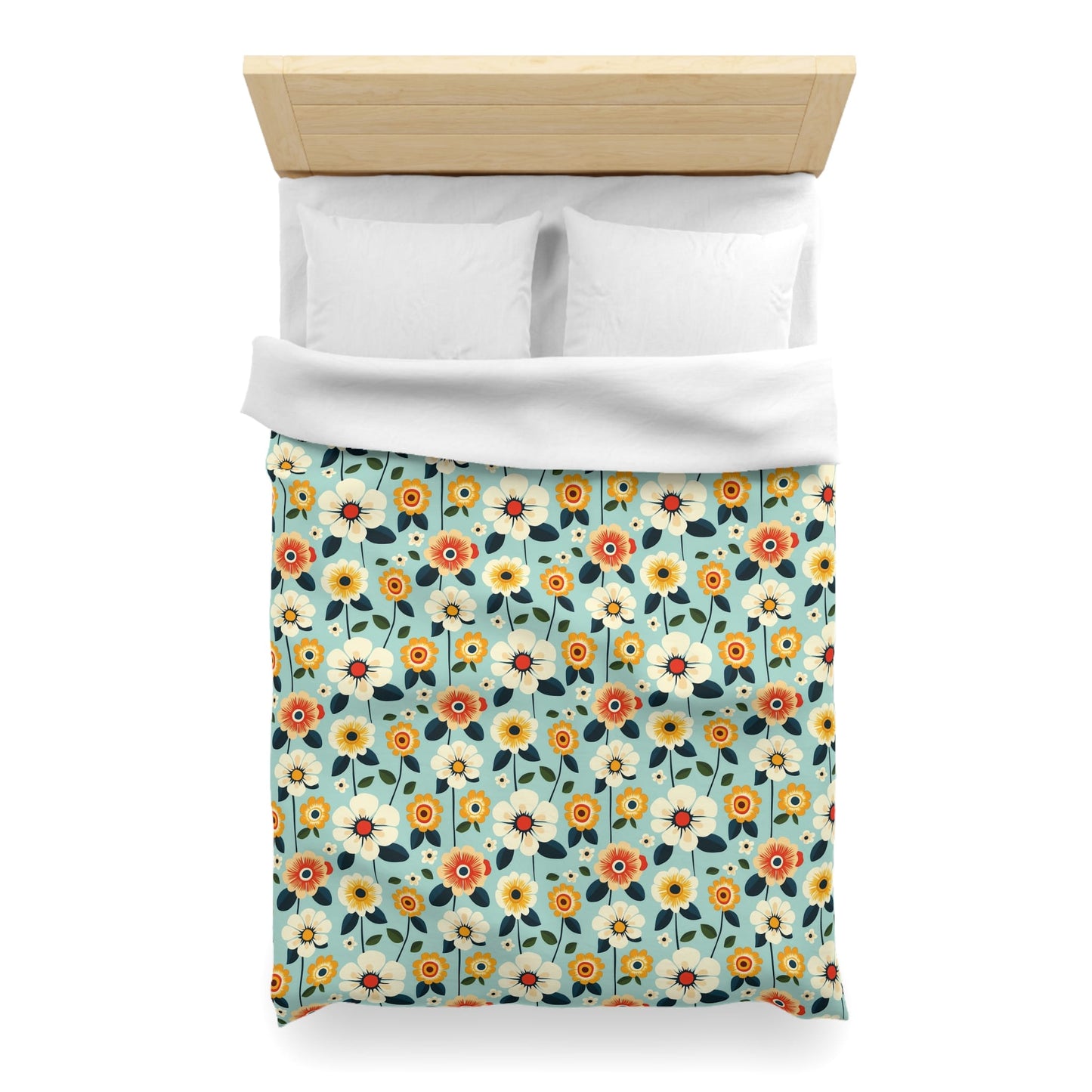 Joy Petals Microfiber Duvet Cover