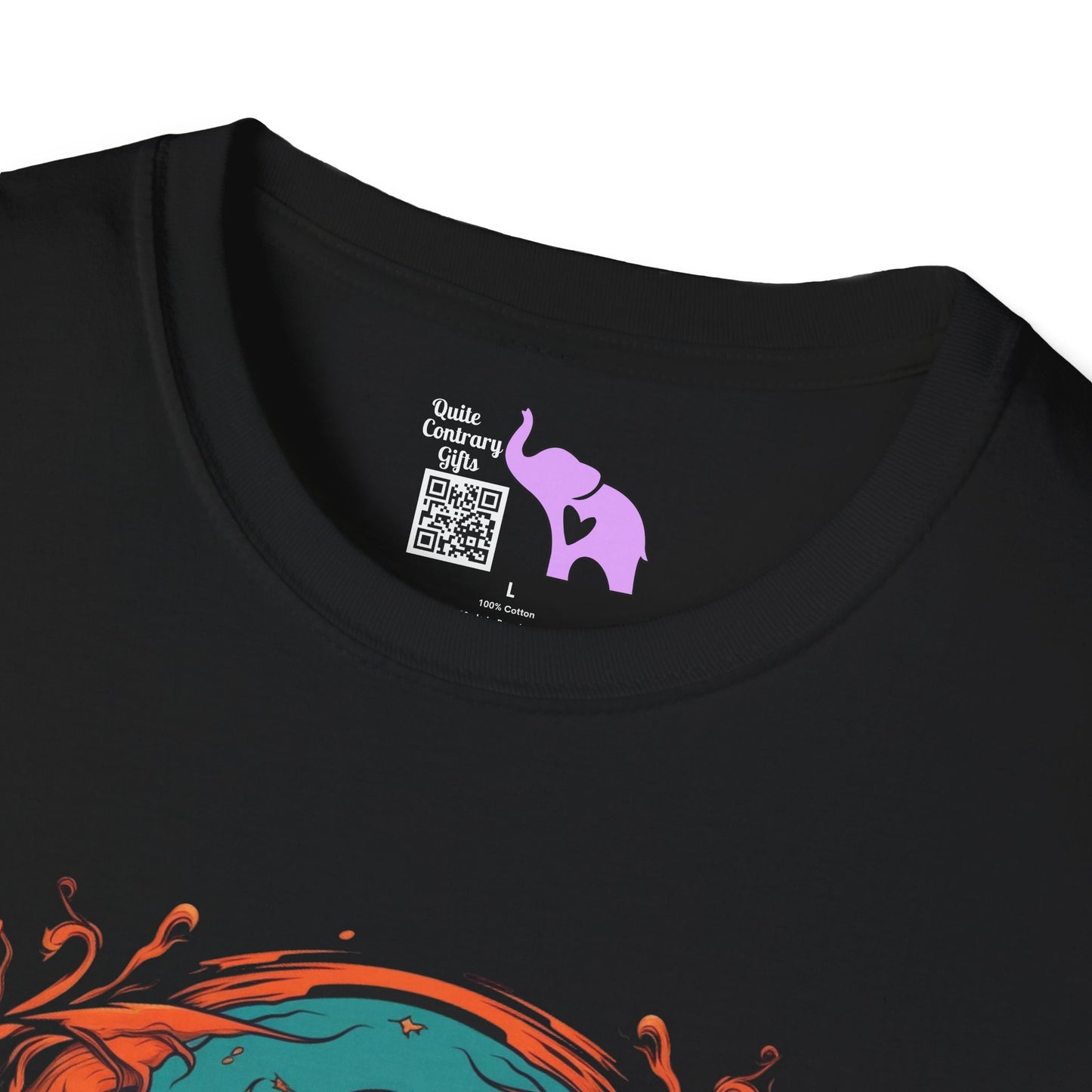 Creepy Ghost 3 Adult T-shirt