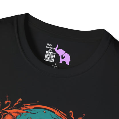 Creepy Ghost 3 Adult T-shirt