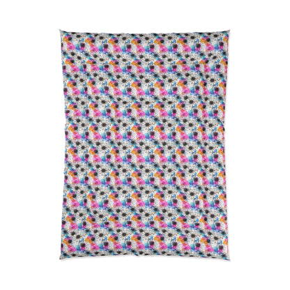 Watercolor Daisy Dream Comforter