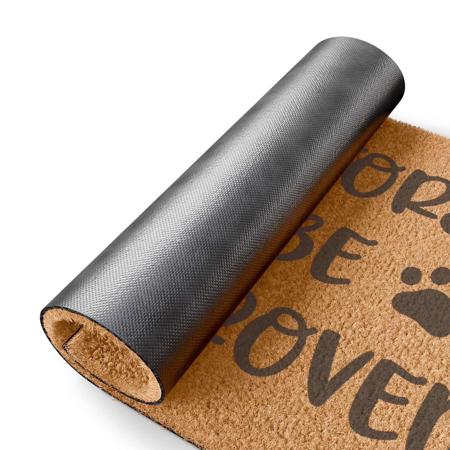 All Visitors Must Be Dog-Approved Coconut Fiber Doormat