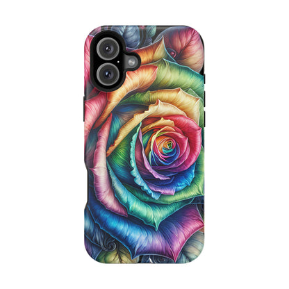Colorful Rose MagSafe® Compatible Tough Case for iPhone
