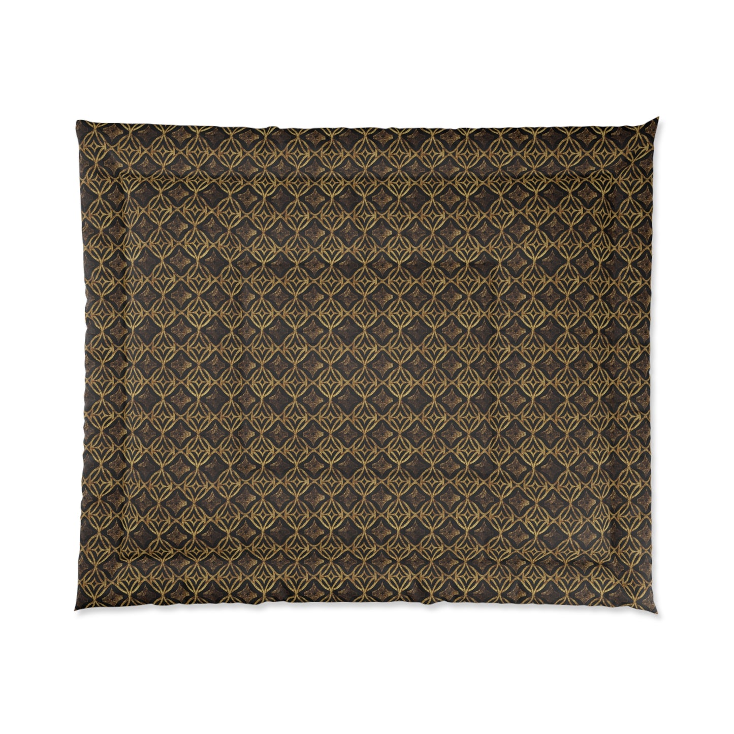 Golden Star Lattice Comforter