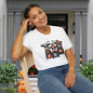 Trick or Treating Cows Adult T-shirt