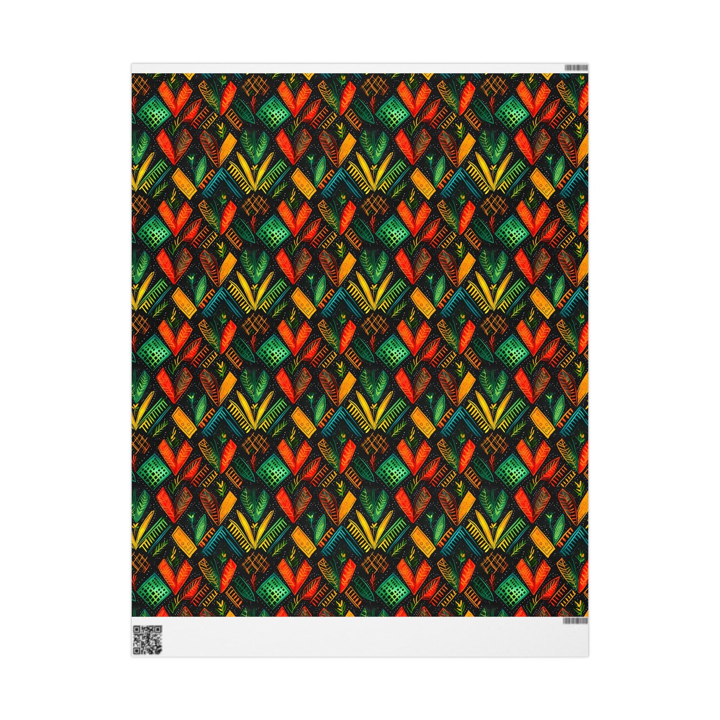 Kujichagulia Waves Kwanzaa Wrapping Paper
