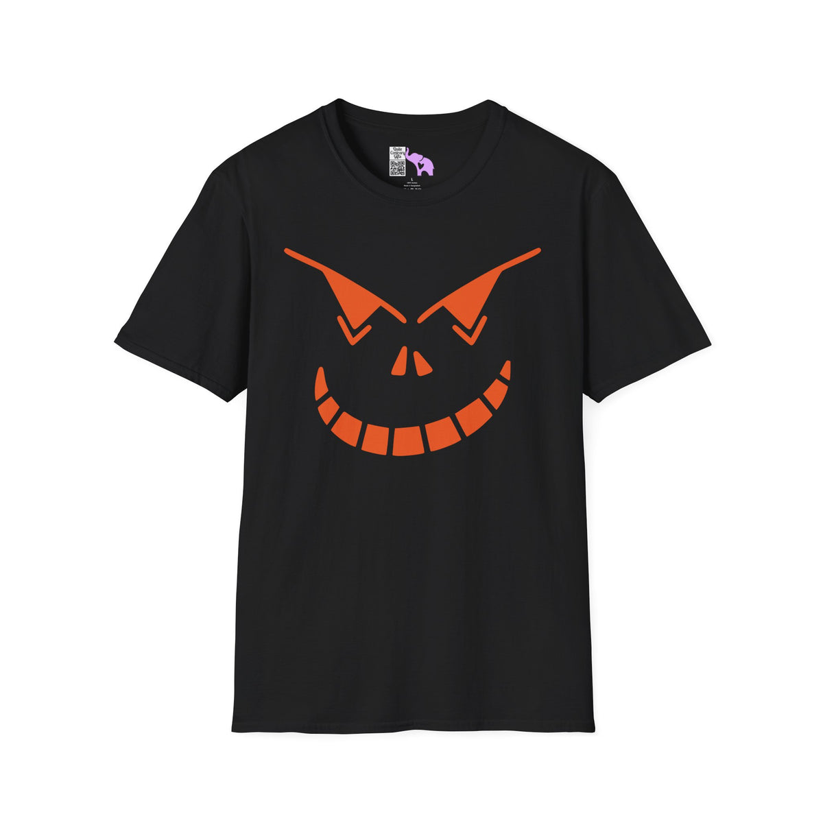 Spooky Jack-O-Lantern Adult Unisex Tshirt