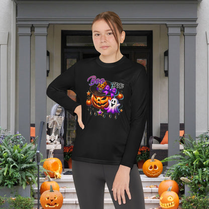 Boo Y'all Youth Long Sleeve Tee