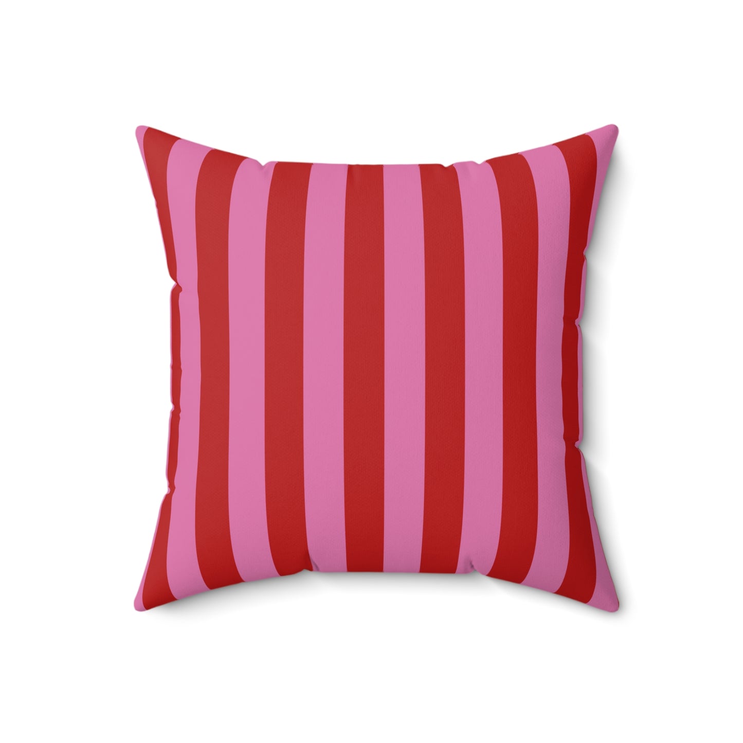 Be Mine Stripes Throw Pillow