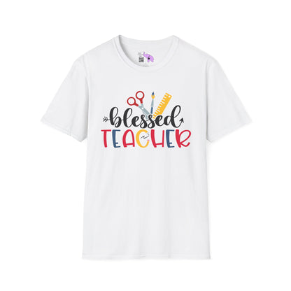 Blessed Teacher Adult T-shirt