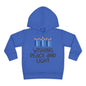 Hanukkah Wishing Peace & Light Toddler Pullover Fleece Hoodie