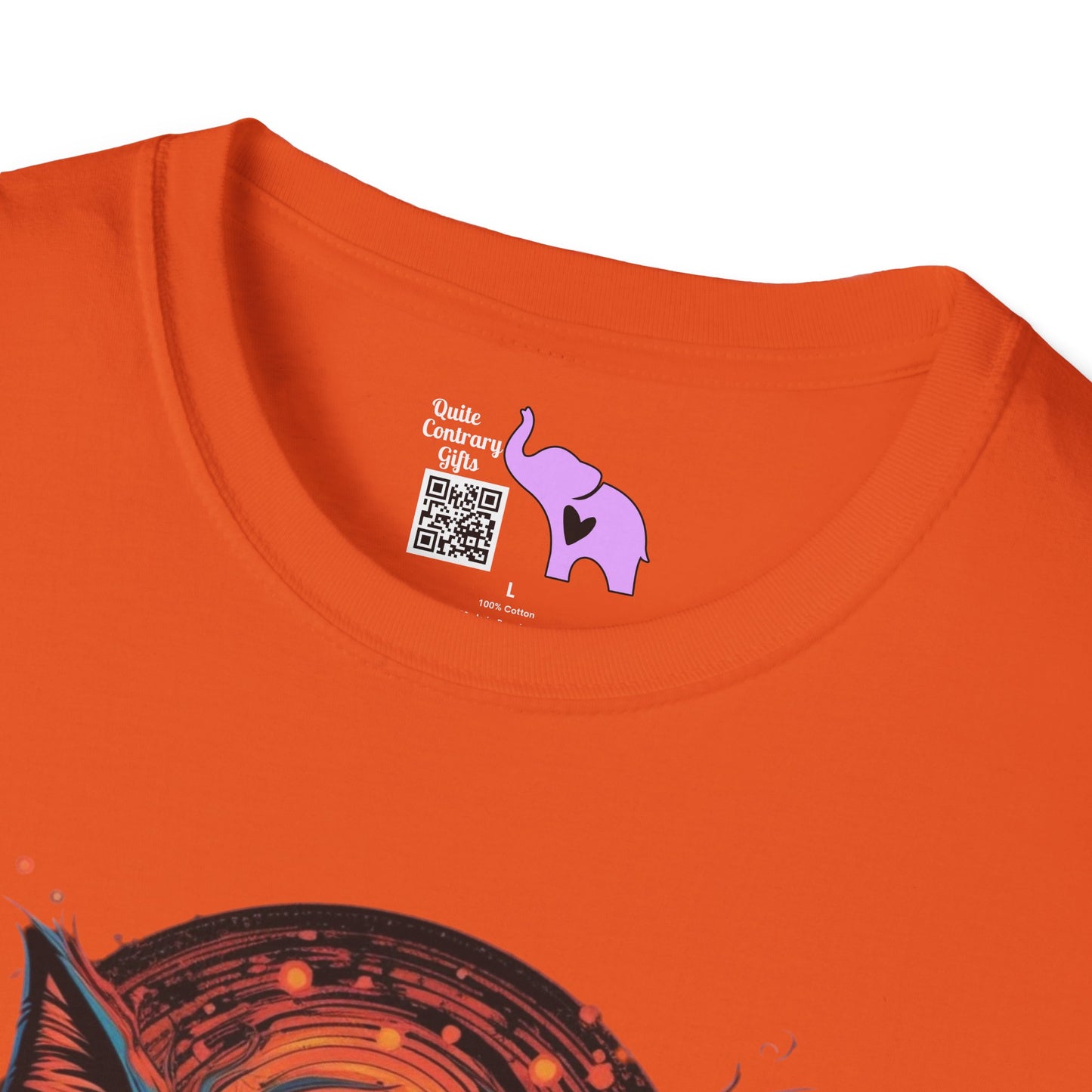 Creepy Black Cats 12 Adult T-shirt