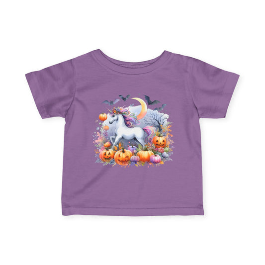 Halloween Unicorn Infant Soft T-Shirt